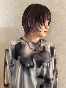 ノブレス(NOBLESSE) ウルフ×インナーカラー