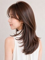 サーカス バイ ビュートリアム 青山(CIRCUS by BEAUTRIUM)&nbsp;レイヤーカット 上品 大人 綺麗 顔周り 表参道 青山 30代 40代