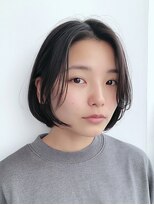 ロディーナコク 大口 新子安(rodina.coc) ダークパープル/ナチュラルショート/ミルクブラウン/夏/大口子安