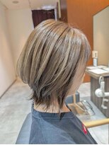アヴァンス 和泉中央店(AVANCE) 外ハネボブ×レイヤーウルフ×ハイライトカラー