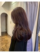 ヘアーアイスカルテット(HAIR ICI QUARTET)&nbsp;大人可愛いショコラブラウンくびれロング20代30代