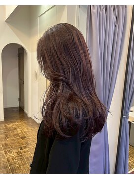 ヘアーアイスカルテット(HAIR ICI QUARTET) 大人可愛いショコラブラウンくびれロング20代30代