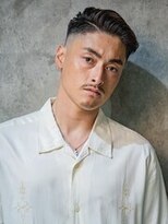 ダグラスヘアー スリーエンズ 岐阜 各務原(Douglas hair Three Ends)&nbsp;【バーバースタイル】7:3分けスキンフェードカット
