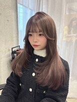 ウリ 横浜(uli)&nbsp;【MIKU指名限定】ミルクグレージュ×レイヤーカット
