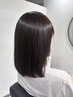 カット+髪質改善ストレート