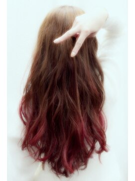 ユアーズ 四街道店(HAIR&NAIL YOURS) グラデーションカラー×マルサラカラー