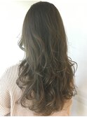 ACE LA パーマ風コテ巻き×オリーブグレージュ