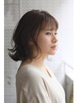 フルール(fleur)&nbsp;簡単スタイリング大人可愛い外はねボブ