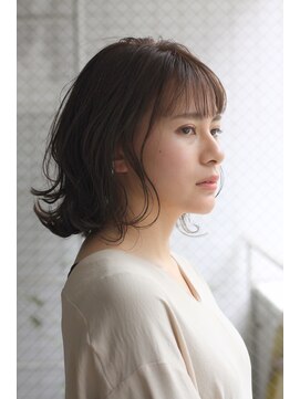 フルール(fleur) 簡単スタイリング大人可愛い外はねボブ