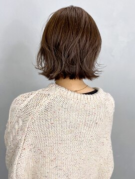 アイティー バイ アルバム 中野店(IT by ALBUM) ラベンダーグレー_ウェーブパーマフォギーベージュ_ba281363