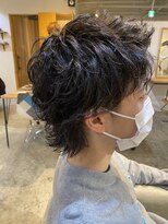 エルオム(EL.HOMME)&nbsp;【YUKI】アップバング×ウルフ×パーマ