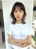 前髪くびれイメチェンイヤリングカラー