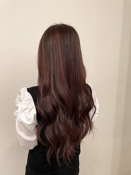 リアン 熊谷本店(Rien) ハイライトピンクカラー