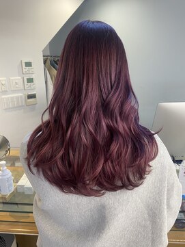 フラム 渋谷(flamme) ◎ピンクパープルカラー◎