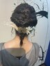 結婚式、卒業式、洋装ヘアセット　¥4400→¥3670