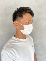 リット×ベリエ(Lit.×belier)&nbsp;ニュアンスパーマ/メンズマッシュ/スパイラルパーマ/薩摩川内