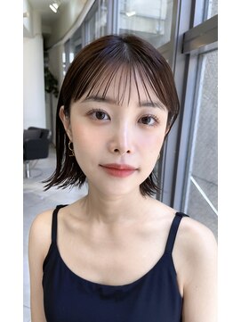メゾンアクア 表参道(Maison ACQUA) 似合わせシースルーバング 似合わせヘア 前髪 似合わせカット