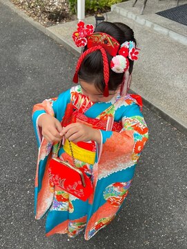 ナカオコアフュール(NAKAO COIFFURE) ヘアセット　七五三/卒入園式/卒入学式
