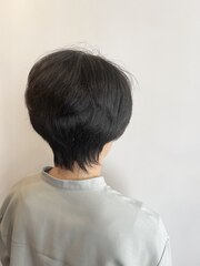 N.Y.ドライカット★くせ毛で作るマッシュショート[渋谷]