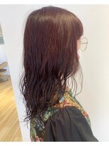 ネオヘアー 曳舟店(NEO Hair)&nbsp;ボルドーカラー/ふんわりカール