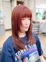 ネオリーブ クーロ(Neolive curro) ピンクカラー/赤系カラー×美髪韓国へア[横浜/東神奈川]