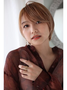 アッシュ 池袋店(Ash) 10代20代30代『ハイトーンショート』　　＃池袋駅