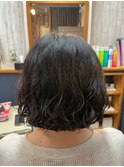 楽ちんパーマスタイル