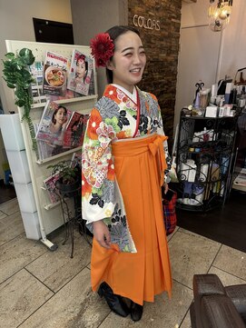カラーズ ヘアコントロール(COLORS hair control) 卒業式袴