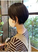 丸みショートヘア