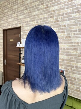 オンアンドオフ ON and OFF アクアブルー