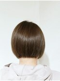20代30代40代◎ローグ(TAKA)ぱっつんショートボブシア―カラー