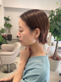 アネラ(anela)の写真/【お洒落に楽しむグレイカラー*】髪質改善できる白髪染めが当店オススメメニュー♪