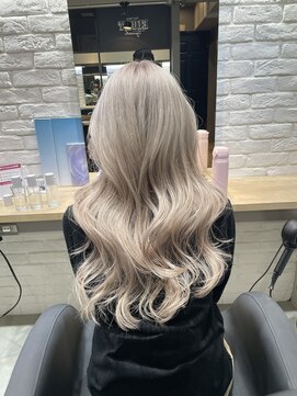 エイト 沖縄豊崎店(EIGHT toyosaki) 【EIGHT 豊崎】お客様スタイル_ホワイトベージュ