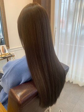 質感再生カラー+カット+4stepトリートメント