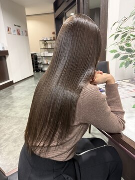 ヘアーアンドリフレ ドゥゼル(Hair&Refle Deux Alies) 髪質改善ストレート