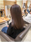 白髪ぼかしハイライトカラー30代40代50代ブルーグレージュ