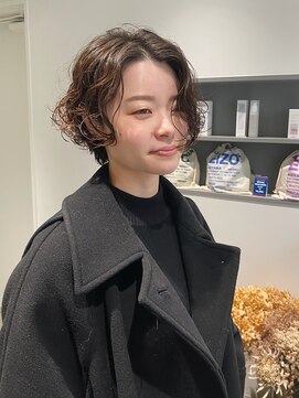 エイゾー 銀座(EIZO) ショートボブパーマ/ショートパーマ/ハンサムショートパーマ