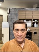 50代60代王道オシャレクラシカル七三スタイル