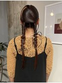 ヘアセット/アレンジ/結婚式/お呼ばれヘア/二次会/早朝OK