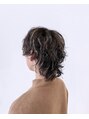 シェルク バイ シャッセ(cerc by SASE) メンズウルフ×パーマ×ハイライト。相性抜群の組み合わせです！
