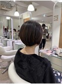 ショートボブ/丸みボブ/丸みショート/ショートボブ