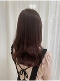 ピンクブラウン×髪質改善トリートメント