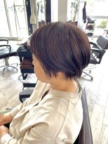 オレのカット ワタシのカラー&nbsp;ショートボブ