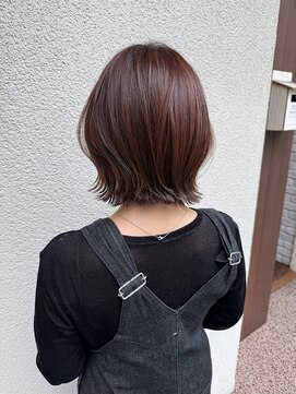 エルサフィロ ヨドヤバシ(el zafiro yodoyabashi) 外ハネ/暖色カラー/20代30代40代50代60代