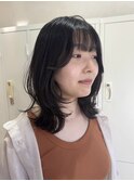レイヤーカット◯ミディアムヘア