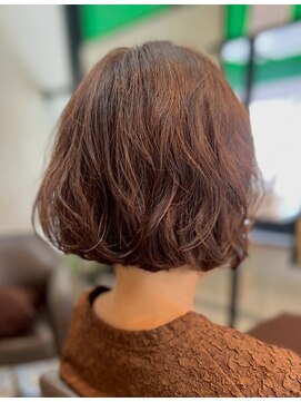 イヨーク 西原店(IYOHK) 柔らかニュアンスボブパーマ