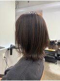 伸ばしかけの方におすすめレイヤーカットで柔らかさのある髪に♪
