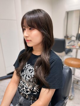 エクステ　シールエクステ　エクステカラー　ロング