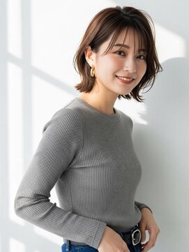 ヘルシー抜け感ボブ