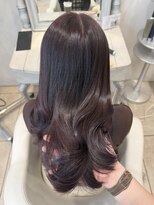 ザックラフィネ(ZACC raffine) ラベンダーブラウン/ラベンダー/ワンカラー/艶髪/レイヤーカット